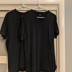 J. Crew Slim Washed T-Shirt, XL, Black
